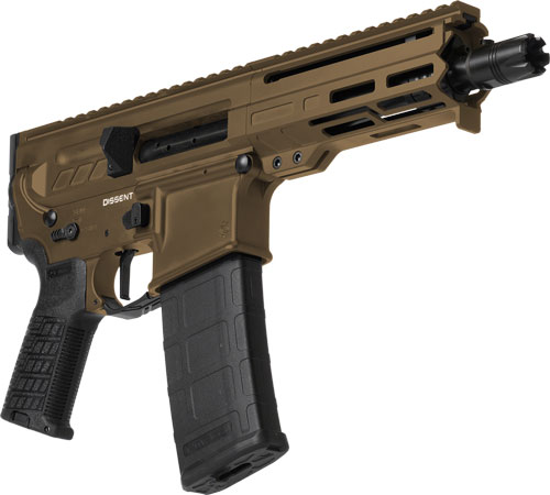CMMG PISTOL DISSENT MK4 300AAC – 6.5″ 30RD MIDNIGHT BRONZE