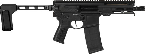 CMMG PISTOL DISSENT MK4 300BLK – 6.5″ 30RD ARMOR BLACK