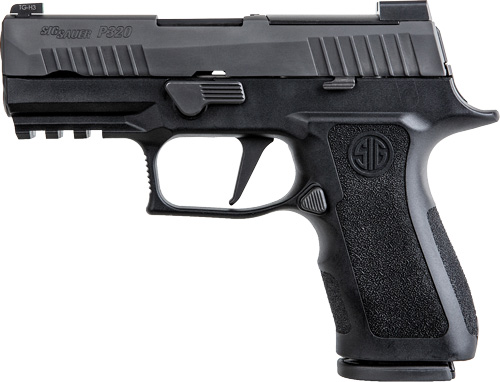 SIG P320X COMPACT 9MM 3.6″ – XRAY3 (2)15RD X-GRIP/BLACK