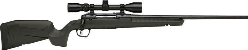 SAVAGE AXIS 2 XP 22-250 22″ – W/3-9X40 MATTE/GREEN