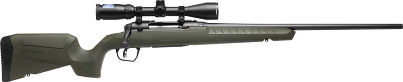 SAVAGE AXIS 2 XP 7MM-08  20″ – COMPACT W/3-9X40 MATTE/GREEN