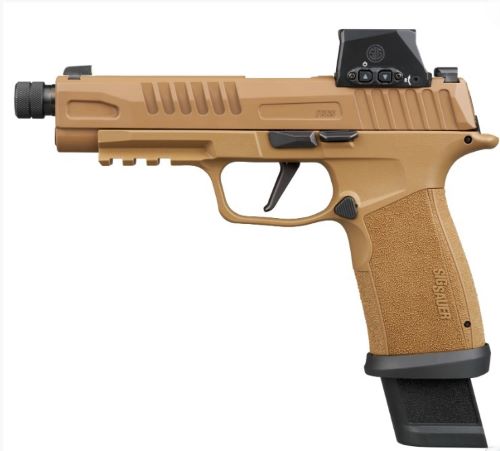 SIG P365 FUSE TACOPS 9MM 5.1″ – ROMEO-X SIG LOC (4)21RD COYOTE