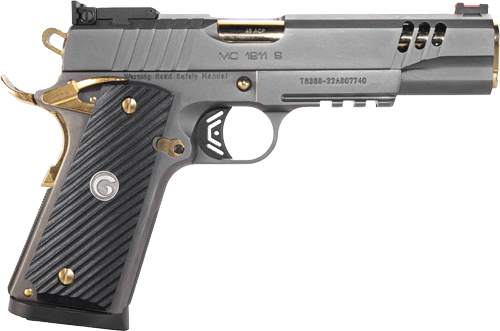 GIRSAN MC1911 NEGOTIATOR 45ACP – MATCH TITANIUM/GOLD 8RD TALO