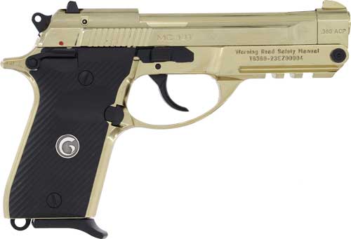 GIRSAN MC14T SOLUTION 380ACP – GOLD W/ G10 GRIP TIPUP 13RD