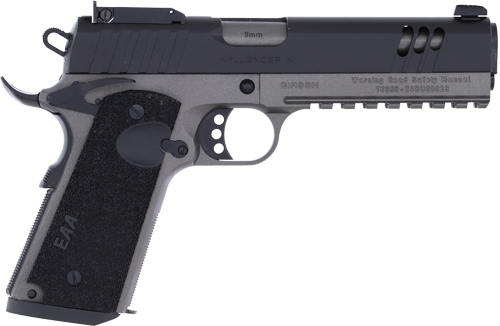 GIRSAN MC1911S INFLUENCER X – GOVT 9MM ADJ SIGHT 9RD TUNGSTN