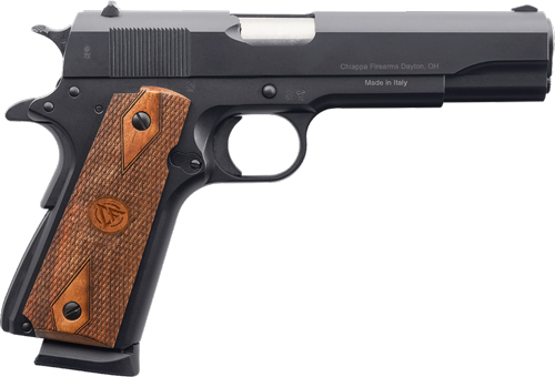 ChIAPPA 1911 FIELD GRADE – 45ACP 5″ FS 8RD BLACK/WALNUT