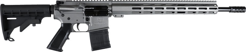 GLFA AR15 450 BUSHMASTER – 18″ NIT BBL TUNGSTEN GREY