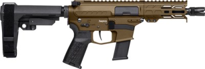 CMMG PISTOL BANSHEE MKG 45ACP – 5″ EJECTOR RIP BRACE BRONZE