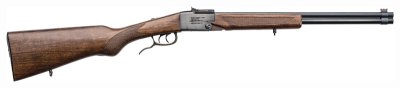 CHIAPPA DOUBLE BADGER O/U – 22LR & 410 BLUED WOOD