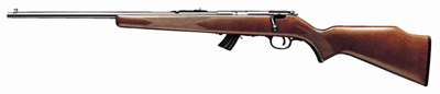 SAVAGE MARK II GL 22LR 21″ – LH ACCU TRIG BLUED/HARDWOOD