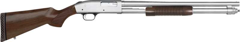 MOSSBERG 590 SECURITY 12GA 3″ – 9RD 20″ CHROME WALNUT