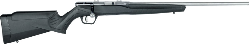 SAVAGE B17FVSS 17HMR 21″ S/S – HEAVY BBL ACU-TGR BLACK SYN