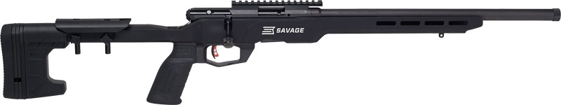 SAVAGE B17 PRECISION 17HMR 18″ – HB MDT CHASSIS W/RAIL BLACK