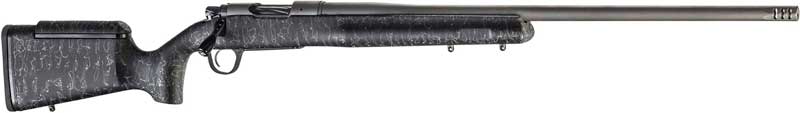 CHRISTENSEN MESA LR 7MM PRC – 26″ THREAD TUNGSTEN/BLACK-GRAY