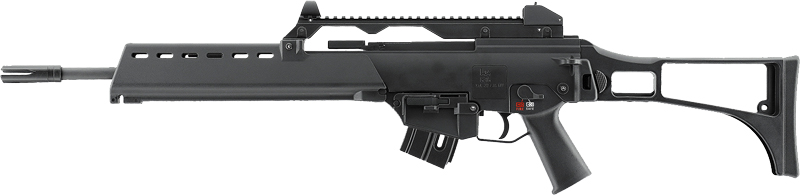 HK G36 RIFLE 22LR 16.1″ BBL – 10RD FOLDING BUTTSTOCK BLACK