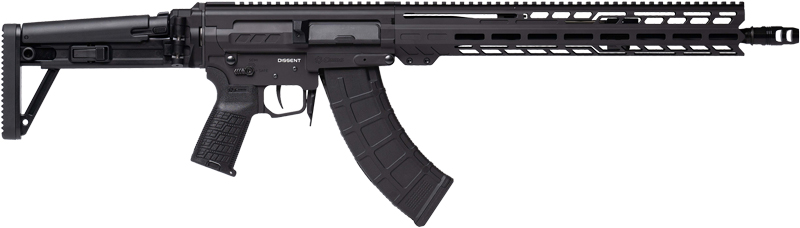 CMMG RIFLE DISSENT MK47 7.62x – 39 16.1″ 30RD FOLDING STK BLK