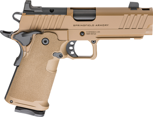SPRINGFIELD 1911 DS PRODIGY – COMP 9MM 4.25″ COY BRN 10RD