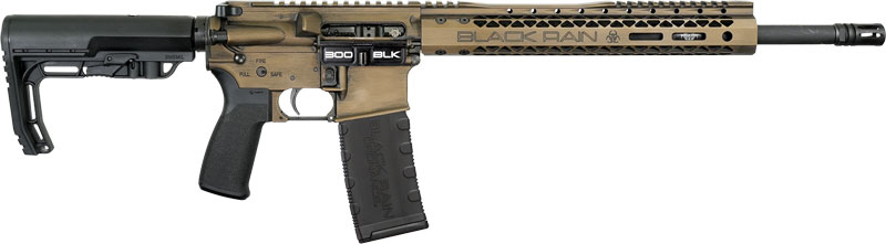 BLACK RAIN SPEC+ FUSION RIFLE – 300BLK 16″ BRONZE BWORN 30RD