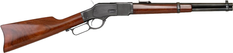 CIMARRON 1873 TRAPPER RIFLE – 45LC 16″ BLUED WALNUT