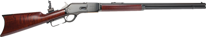 CIMARRON 1876 45-60 28″ – OCTAGON BLUED WALNUT