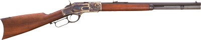 CIMARRON 1873 SHORT RIFLE – 45LC 20″ OCTAGON CC/BLUED WAL