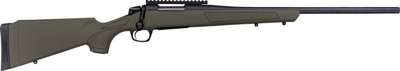 CVA CASCADE 308 WIN 22″ #3 – W/RAIL BLACK/OD GREEN