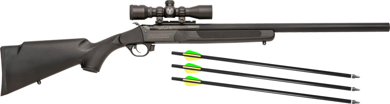 TRADITIONS CRACKSHOT XBR 22LR – W/ARROW LAUNCHING UPPER BLACK