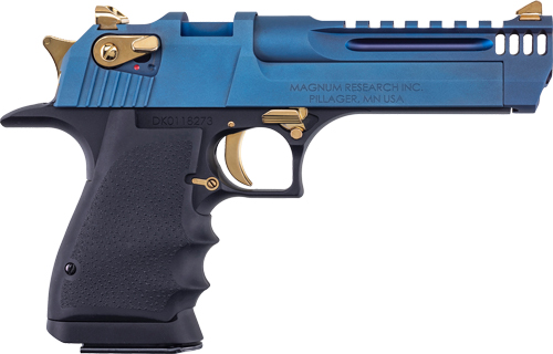 DESERT EAGLE L5 SERIES 357MAG – 5″ BLACK & CARBO BLUE PVD