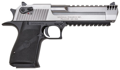 DESERT EAGLE MARK XIX 50AE – 6″ BLACK ALUMINUM FRAME