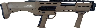 DP-12 12 GA DOUBLE BARREL PUMP – SHOTGUN 16 RDS FLAT DARK EARTH