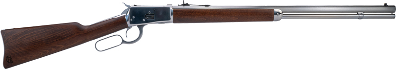 HERITAGE R92 357MAG LEVER – 12-SH 24″ OCTAGON SS HARDWOOD