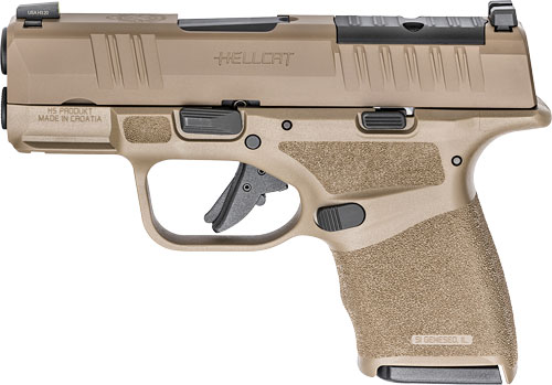 SPRINGFIELD HELLCAT OSP 9MM – MICRO COMPACT 3″ 13RD FDE