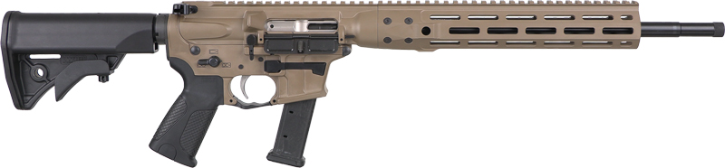LWRC IC NINE CARBINE 9MM 16″ – 27RD MAG FLAT DARK EARTH