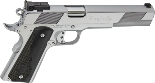 IVER JOHNSON EAGLE XL – 10MM 6″ ADJ POLISHED CHROME