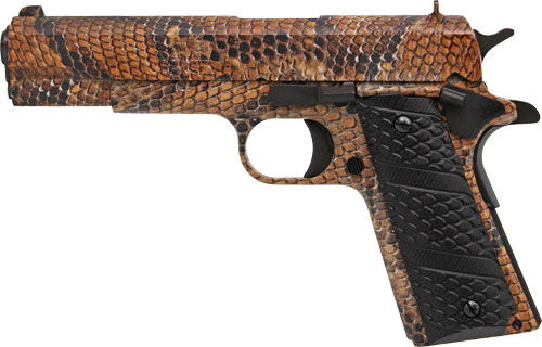 IVER JOHNSON 1911A1 45ACP 5″ – FS 8RD RATTLESNAKE