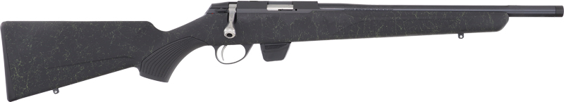 TIKKA T1X 22LR 16″ THREADED – BLUED/ROUGHTECH EMERALD