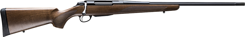 TIKKA T3X HUNTER 350 LEGEND – 20″ THREADED WOOD/BLUED