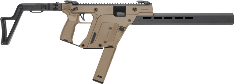 KRISS VECTOR CRB G3 10MM 16″ – 33RD FOLDING STOCK FDE