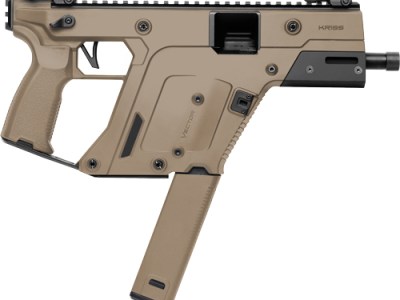 KRISS VECTOR SDP G3 PISTOL – 10MM 5.5″ THREADED 33RD FDE