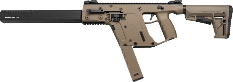 KRISS VECTOR CRB G2 9MM 16″ – 40RD M4 STOCK FDE