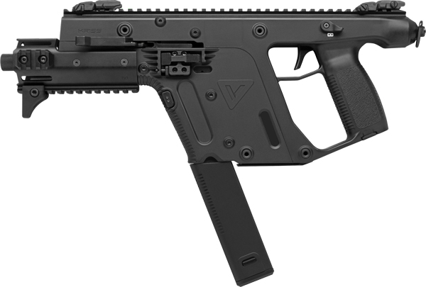 KRISS VECTOR SDP-E G2 9MM 6.5″ – THREADED W/RAIL 40RD BLACK
