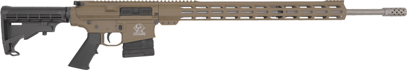 GLFA AR10 RIFLE 243 WIN – 24″ S/S BBL 5-SHOT FDE