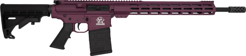 GLFA AR10 RIFLE 308 WIN 18″ – NITRIDE BBL 10-SHOT BLK CHERRY