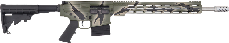 GLFA AR10 RIFLE 308 WIN 18″ – S/S 10RD PURSUIT GREEN CAMO