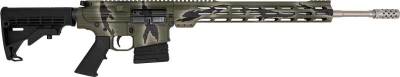 GLFA AR10 RIFLE 6.5CM 20″ S/S – BBL 10-SHOT PURSUIT GREEN CAMO