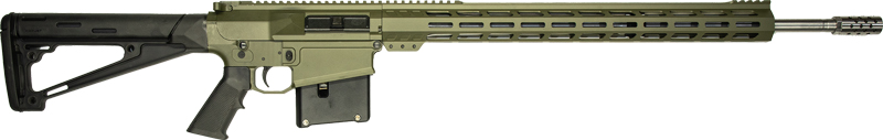GLFA GL10 RIFLE 6.5 PRC 24″ – 1:8 SS BBL OD GREEN