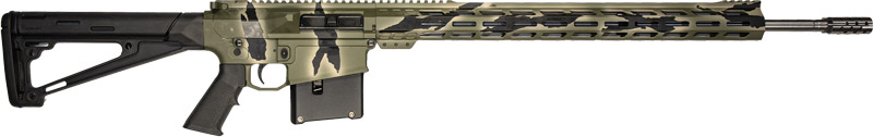 GLFA GL10 RIFLE 7MM REM MAG – 24″ 1:8 SS BBL PURSUIT GREEN