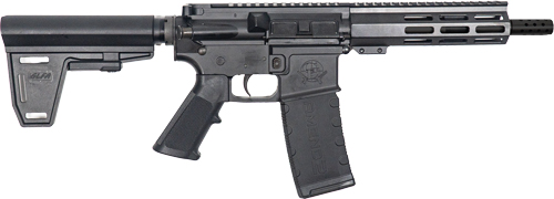 GLFA AR15 PISTOL W/BRACE 223 – WYLDE 7.5″ NITRIDE BBL BLACK