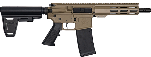 GLFA AR15 PISTOL W/BRACE 223 – WYLDE 7.5″ NIT FLAT DARK EARTH