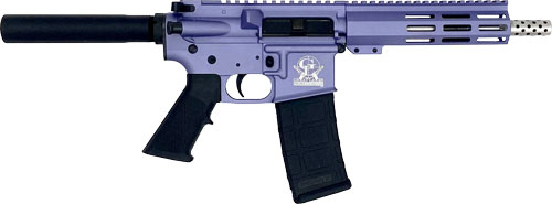 GLFA AR15 PISTOL 223 WYLDE – 7.5″ STAINLESS BBL WILD ORCHID